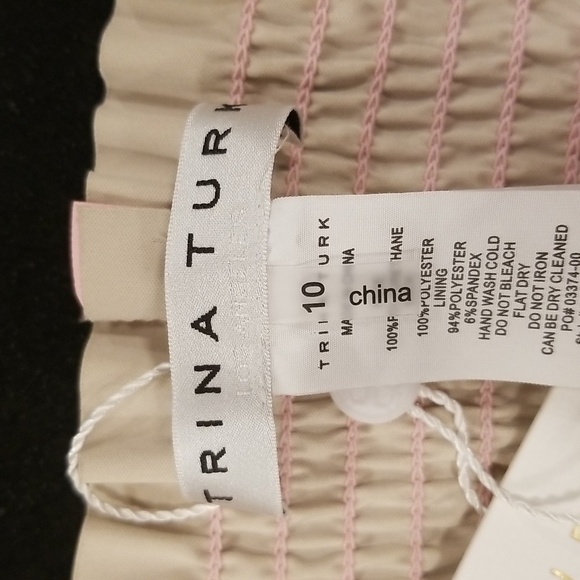 💕TRINA TURK💕 Baristo Short ~ Leatherette Desert Rose Pink 10 NWT - Picture 14 of 15